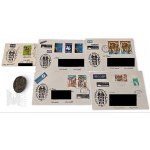 PRL Set of 5 Envelopes Plus Matrix Stamp Polish Oceanic Lines Radom 1979 Polish Oceanic Lines, Stamps, Philately