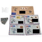 PRL Set of 5 Envelopes Plus Matrix Stamp Australia Ro-RO Service Wroclaw 1984 Marine Post Office