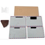 PRL Set of 5 Envelopes Plus Matrix Stamp Australia Ro-RO Service Wroclaw 1984 Marine Post Office