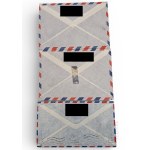 PRL Set of 3 Envelopes Plus Matrix Stamp Polish Oceanic Lines India 1974 Polish Oceanic Lines, Stamps, Philately