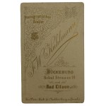 19th/20th century, Bückeburg/Bad Eilsen - Photograph of a Man; Photographer F. W. Kuhlmann