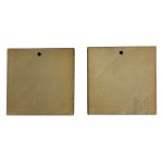 Bernardo Bellotto (Canaletto) [1721-1780] - Two Small Pictures "Senatorska Street with the Reformers