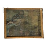 Barbara Dyja [b. 1930] - Painting "Ghosts of the Past," Oil on Canvas