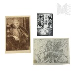 Set of Reproductions of Photographs and Images; Incomplete Magazine on the Subject of the Warsaw Uprising.