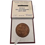 PRL 150th Anniversary Medal of Photography 1839-1989 Warsaw in a Box
