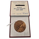 PRL 150th Anniversary Medal of Photography 1839-1989 Warsaw in a Box