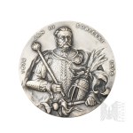 Poland, 2001. - Medal from the Royal Series of the Koszalin Branch of PTN, Jan III Sobieski / Capuchin Church Warsaw - Design by Ewa Olszewska-Borys