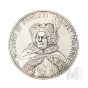 PRL, Warsaw, 1983. - Warsaw Mint medal, Jan III Sobieski - 300th Anniversary of Victory at Vienna 1983 - Design by Andrzej Nowakowski.