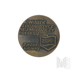 PRL, 1986 r. - Medal Pamiątkowy 10-lecie Związku Socjalistycznej Młodzieży Polskiej (ZSMP)