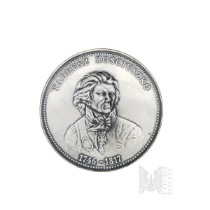 PRL, Warsaw, 1984. - Mint of Warsaw PTAiN medal, Tadeusz Kościuszko / Victory at Racławice on April 4, 1794 - Design by Andrzej Nowakowski.