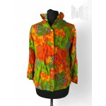 Vintage Green and Orange Long Sleeve Shirt