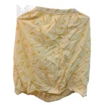 Yellow Skirt in Leaves