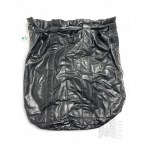 Black Backpack Bag in Leather-like Material