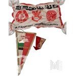 PRL Military Maneuvers pennant set Polski Związek Motorowy Górniczy Klub Sportowy