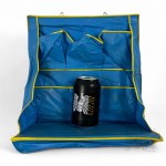 PRL - Plastic Tourist Cosmetic Bag Organizer, Water Thermofor with Hanging Funnel, Tourist Hooks, Tourist Menagerie, Tourist Refrigerator, and Plastic Plates