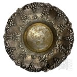Metal Plated Decorated Plate Warsaw