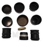 Collection of Photo Accessories Lenses, Caps, Vintage Filters