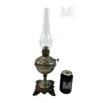 Czarist Russia/Germany Export Metal Oil Lamp Ehrich & Graetz Berlin