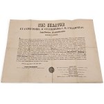 Austrian annexation of the 19th century Jagiellonian University Krakow Latin - with a doctoral diploma from the Jagiellonian University in Krakow from 1854. Brzeżany