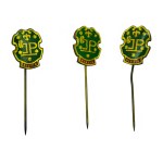 Czech Republic - Three Pins with the Coat of Arms of the City of Hlučín