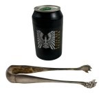 Plated Sugar Pliers with Lion