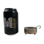 [SILVER 800] Decorated Vintage Silver Salt Cellar