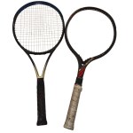 Set of 2 Völkl GP 45, PRO Kennex Shadow 110 Tennis Rackets with Covers