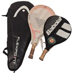 Set of 2 Short Tennis Racquets in Babolat Tecnifibre Case
