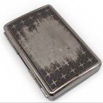 Vintage Metal Steel Cigarette Box.