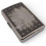 Vintage Metal Steel Cigarette Box.