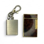 Vintage Lighter and Eternal Match on Keychain
