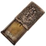 [800 Silver] Silver Decorated Match Box