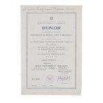 PRL-Diploma for Victory and Freedom Medal for Russian-Moscow 1948