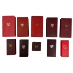 Communist Poland - Boxes for Decorations and Medals