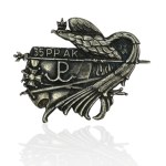 Badge of the 35th Infantry Regiment of the Home Army.