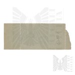 II RP Ticket for Military Revue at Pole Mokotowskie - Warsaw, Pole Mokotowskie 1935