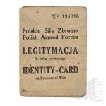 PSZnZ Legitimation of Former Prisoner of War Border Protection Corps