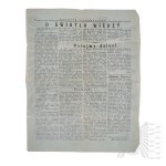 [WARSAW Uprising] Information Bulletin October 3, 1944 - Warsaw Praga.