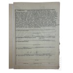 [ARMIA KRAJOWA]PRL Set of Documents After a Soldier of the Home Army Sub-District of the Home Army Rzeszów Artur Cwen- Home Army, Rzeszów, Tarnów, Cross of Valour, Virtuti Militari, Golden Cross of Merit with Swords