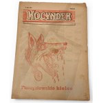 [JUDAICA] PRL Satirical Weekly Kocynder July 13, 1946 No. 39 - Article on Kielce Pogrom "Fascist Kielce".