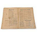 [JUDAICA] PRL Satirical Weekly Kocynder July 13, 1946 No. 39 - Article on Kielce Pogrom "Fascist Kielce".