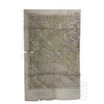 Third Reich Topographical Map of Sambor