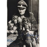 [WILHELM BITTRICH AUTOGRAPH] Third Reich Autograph Photograph of Wilhelm Bittrich - 2nd SS Panzer Corps - Normandy, Market Garden, Hungary