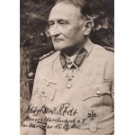 [AUTOGRAPH EBERHARD RODT] Third Reich Autograph General Eberhard Rodt - 13th Panzer Division, 15th Panzer Grenadier Division, Eastern Front