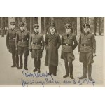 [AUTOGRAPH ERICH KEMPKA]Third Reich Postcard with Adolf Hitler