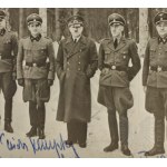 [AUTOGRAPH ERICH KEMPKA]Third Reich Postcard with Adolf Hitler