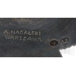 [SILVER] II RP Instructor Badge of Volyn School of Artillery Reserve Cadets - Wlodzimierz Wolynski - Nagalski Warsaw.