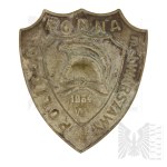 II RP Badge of the Warsaw Mounted Police.