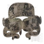 [SILVER]II RP Banner Nail Union of Lower State Officers Cracow May 3, 1928