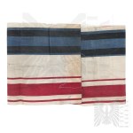 II Republic Federation Organization Armband - Virtuti Miltiari Ribbon and Cross of Valor, Seal.